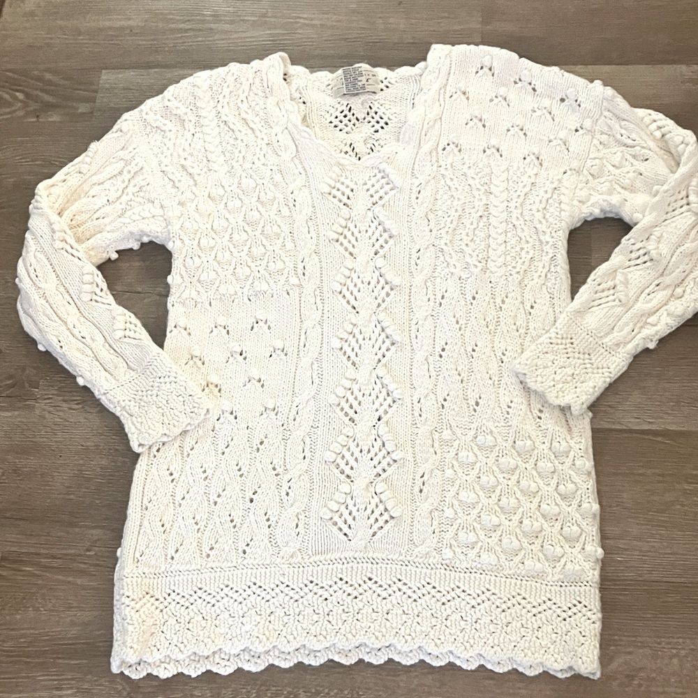 VTG Yarnworks Handknit Sweater